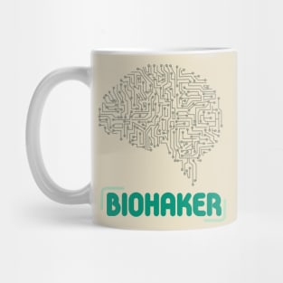 biohacker bio hack brain healthy technology Mug